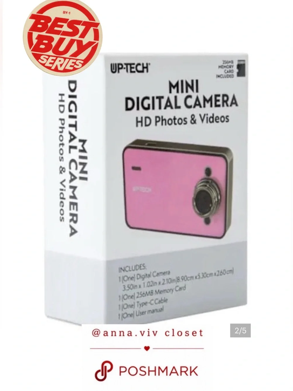 Pink Mini Digital Camera